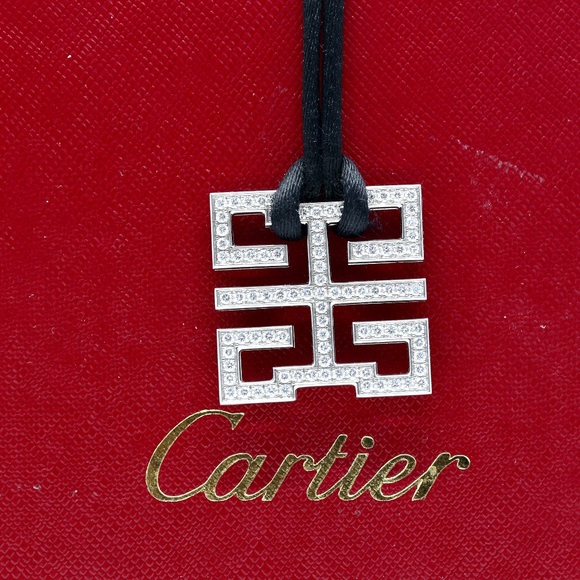 Cartier 1.5 Carat Diamond 18 White Gold Necklace - Picture 13 of 15